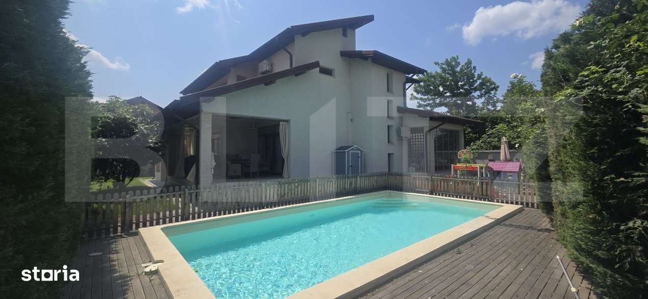 Casa Individuala D+P+E, piscina, 250 mp utili, 500 mp teren, zona Ford - Imagine principală: 1/19