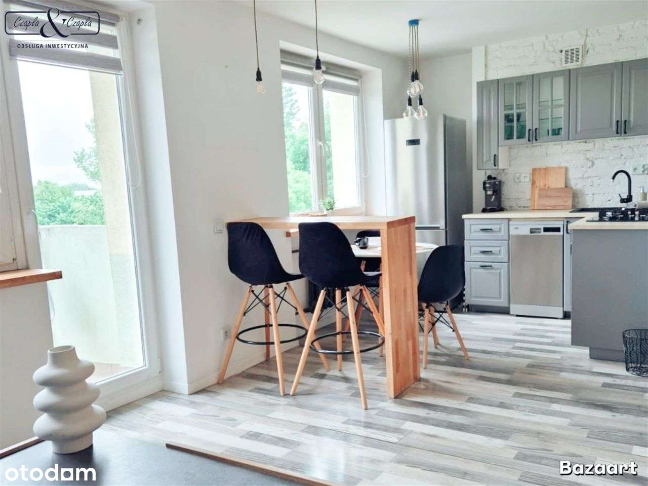 2 pokoje, umeblowana | c.o. miejskie | balkon - Pełny obrazek: 3/11