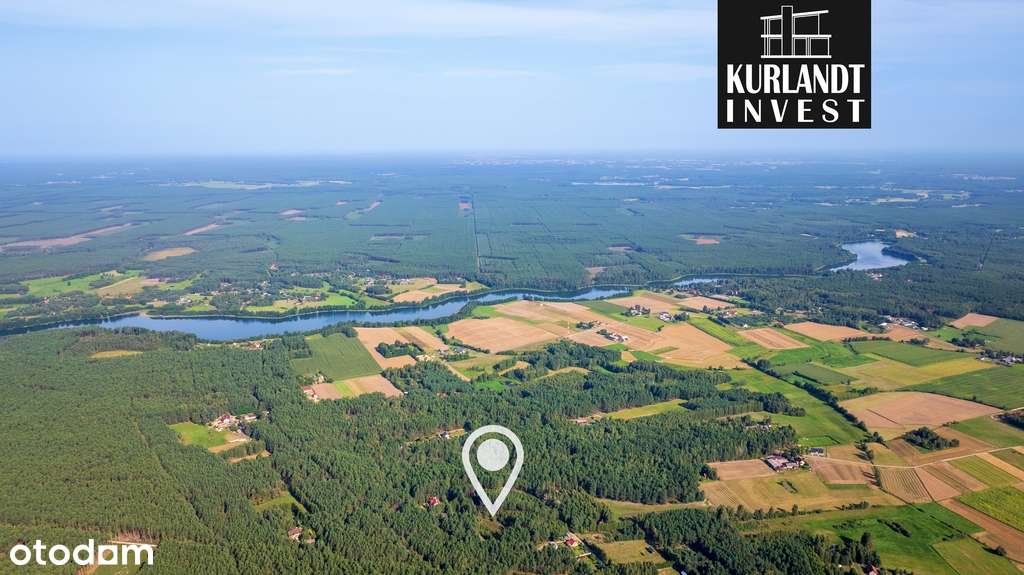 Działki budowlane blisko jeziora i lasu MPZP-0