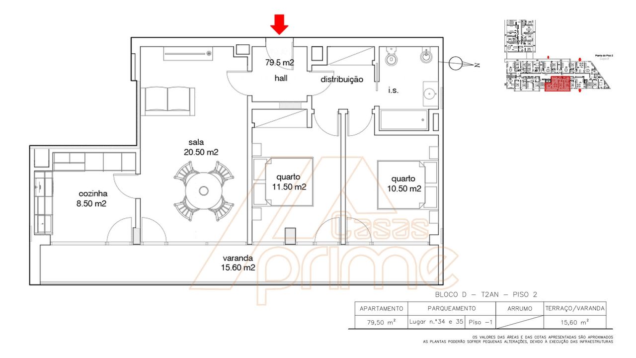 Apartamento T2 - Marginal - Figueira da Foz