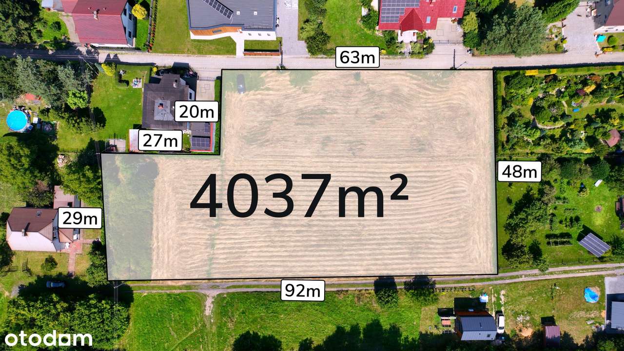 Duża działka z potencjałem w Radoszowach - Pełny obrazek: 3/18