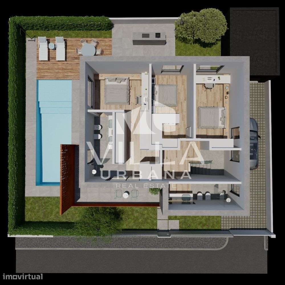 Moradia T4 Isolada perto do Golf da Aroeira e a 3 min. da praia-24