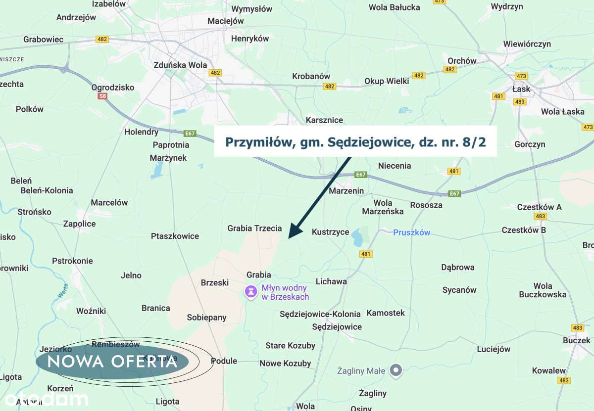 Działka rolna na sprzedaż - Pełny obrazek: 4/10