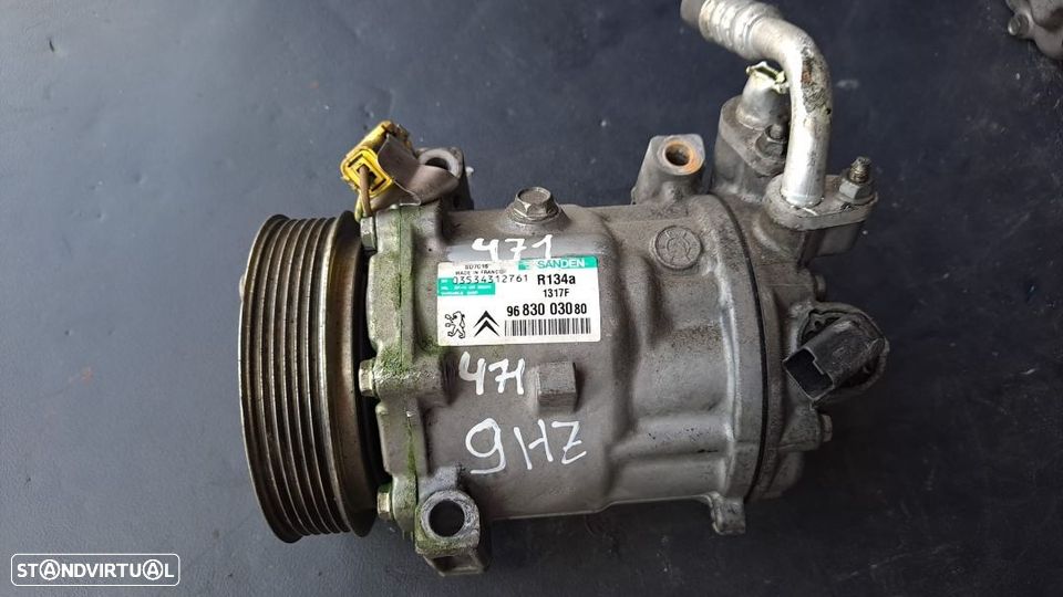 Peça - Compressor Ac Peugeot 407 1.6 Hdi Ref. 9683003080