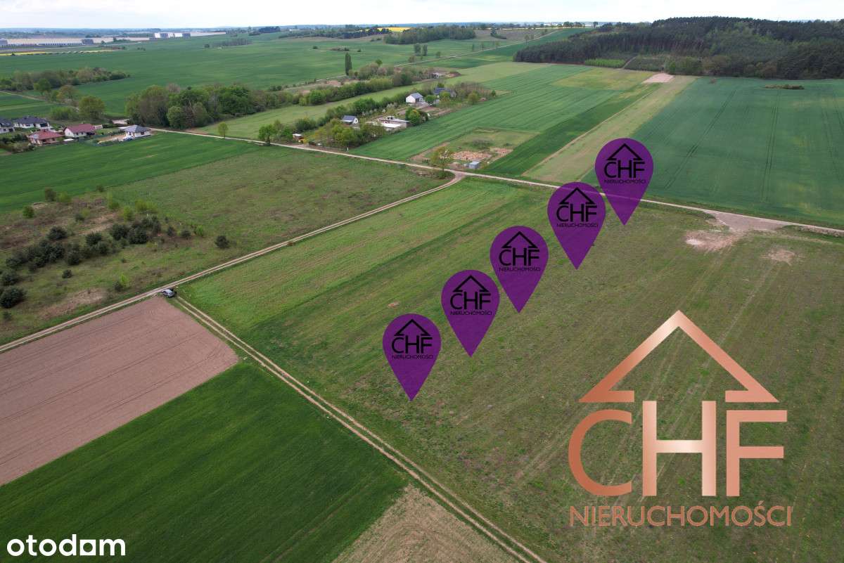 Działki pod zabudowę jednorodzinną w Grodziszcze - Pełny obrazek: 1/11