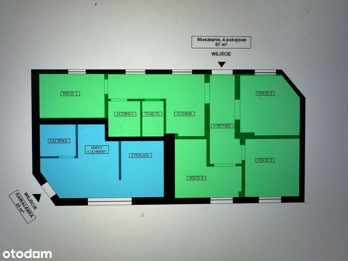 Świetna inwestycja pod najem, 2 mieszkania w pakiecie, 10 km Uniejów - Pełny obrazek: 4/16