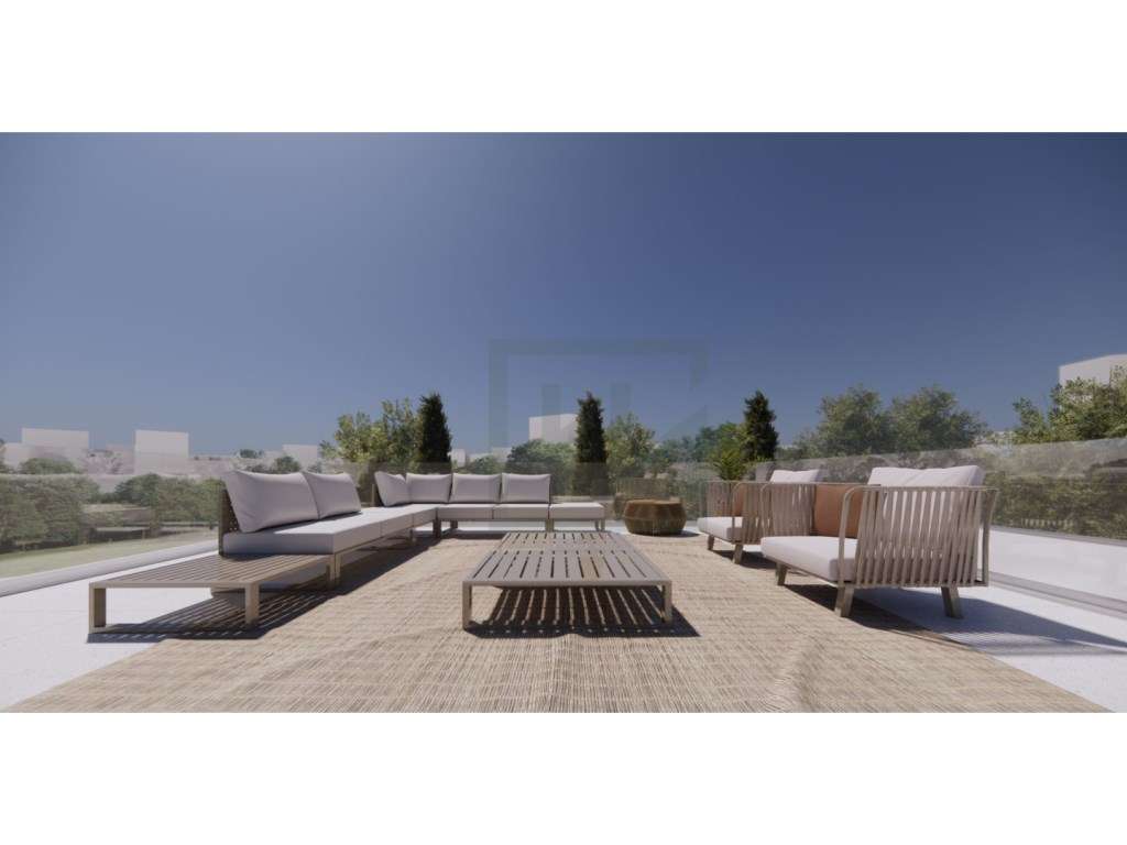Aroeira / Moradia Nova V4 com rooftop e piscina-8