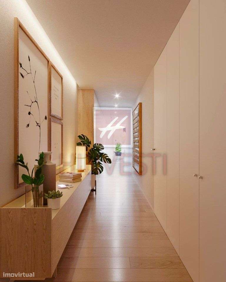 T2 Exclusivo com Varanda Panorâmica e Vista Mar/Rio | Vila Nova de Ga-7