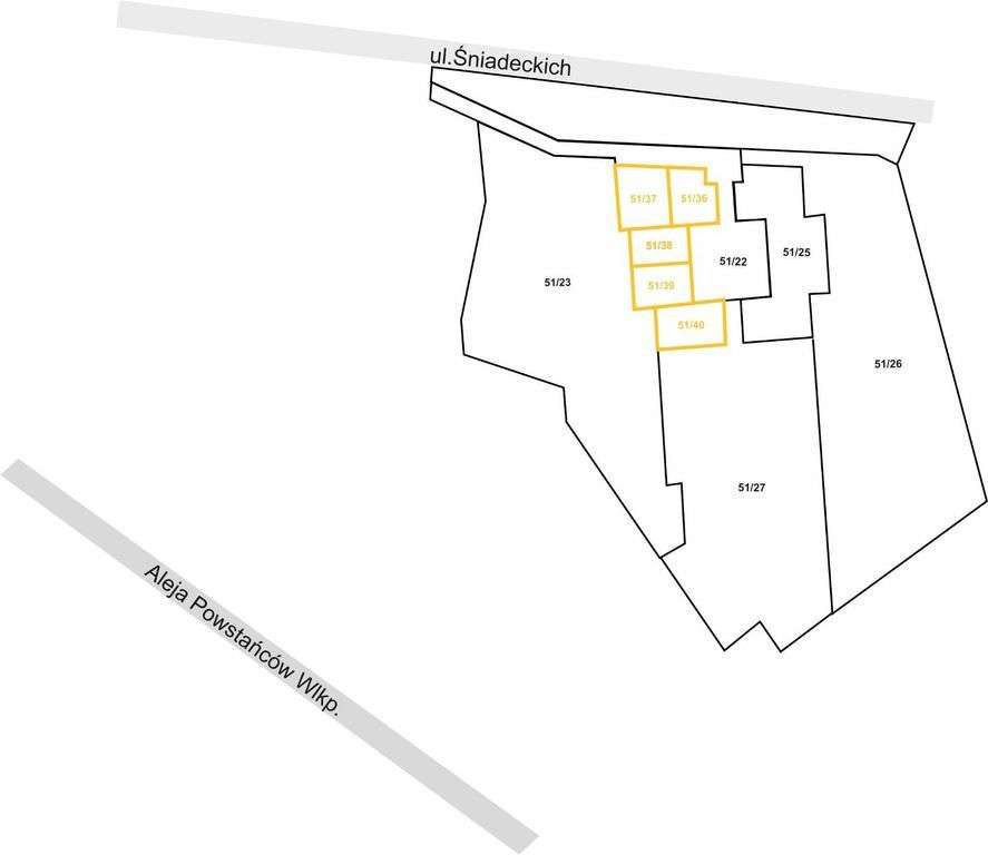 Działka pod zabudowę jednorodzinną ul. Śniadeckich - Pełny obrazek: 5/7