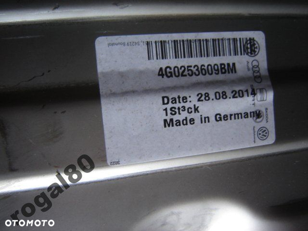 AUDI TŁUMIK NOWY 4G0253609 BM ORYGINAŁKONCÓWKI - 2