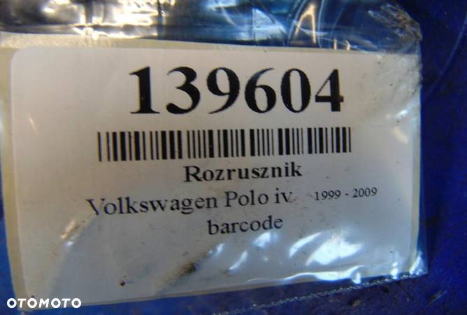 VOLKSWAGEN POLO IV 1.4 ROZRUSZNIK 0001121016 - 6