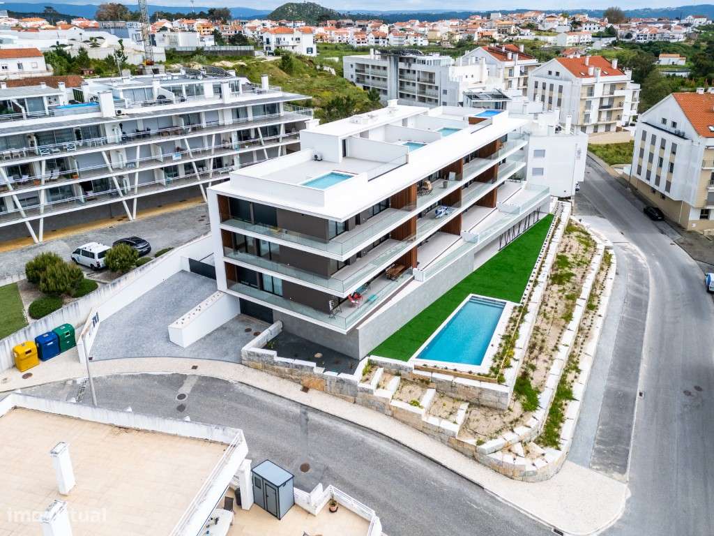 Apartamento T2 na Nazaré - Vista Mar com piscina e garagem-9