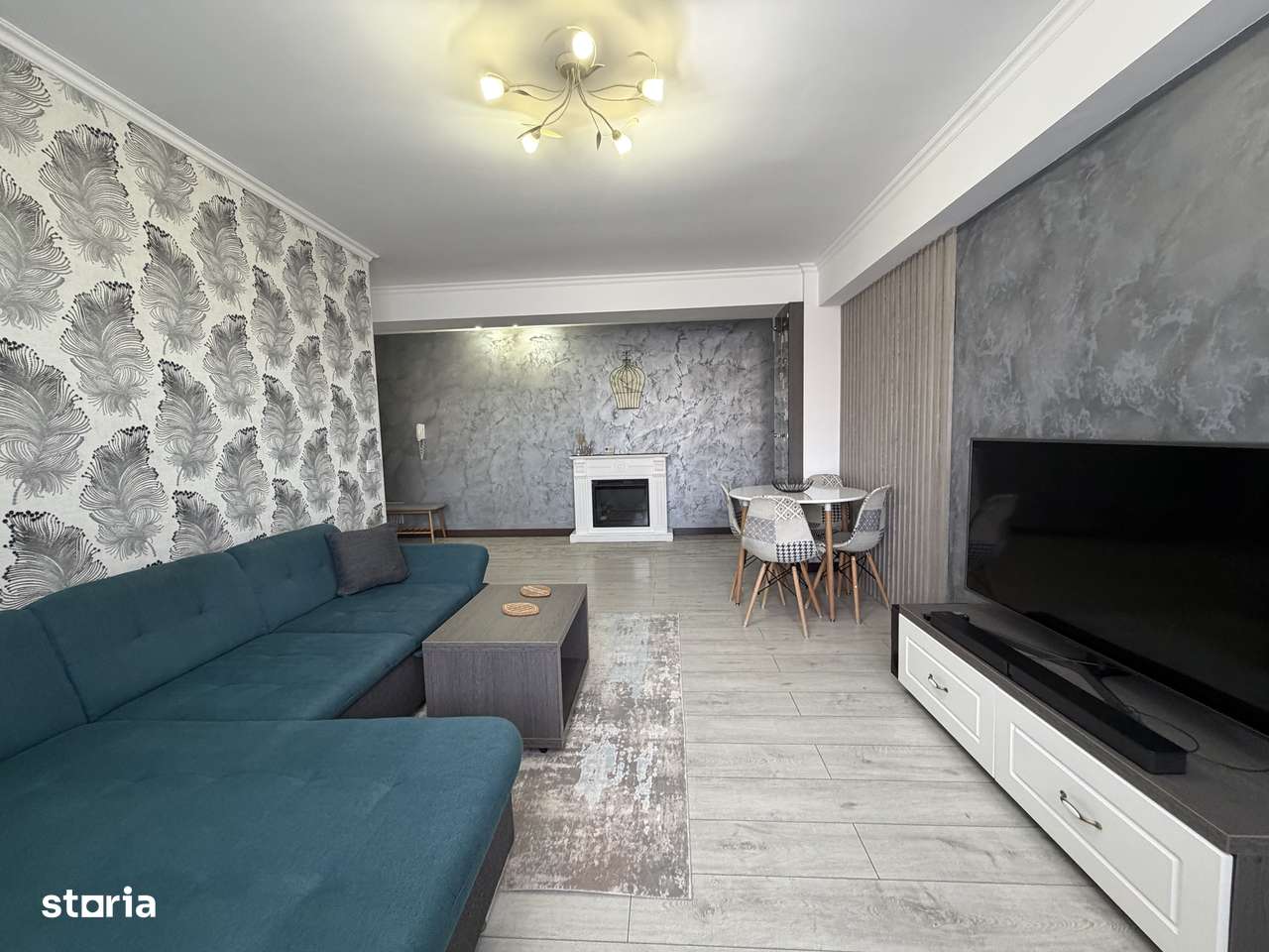 Apartament 2 camere Mioveni, Centru, de Lux, 65 mp, mobilat, bloc nou - Imagine principală: 2/13
