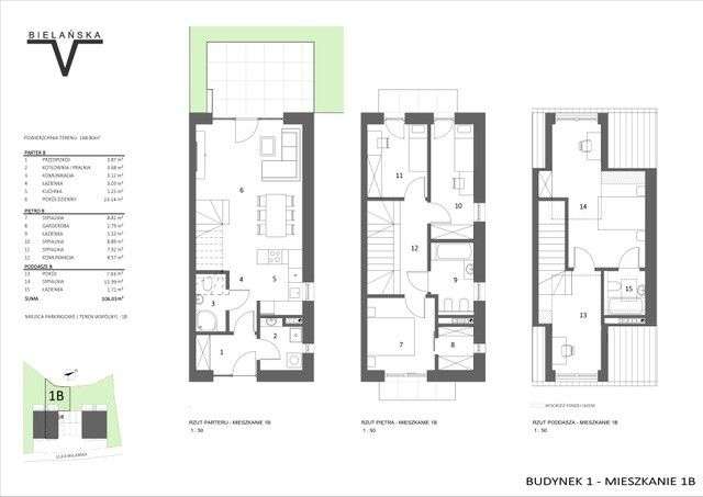 Dom bliźniak w kameralnej inwestycji na Bielanach-12