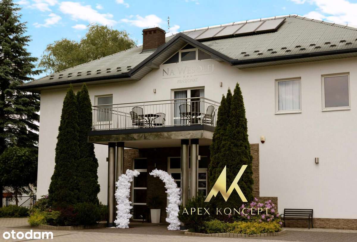 Obiekt usługowy LIMANOWA wraz z działką sąsiadującą P/U-0