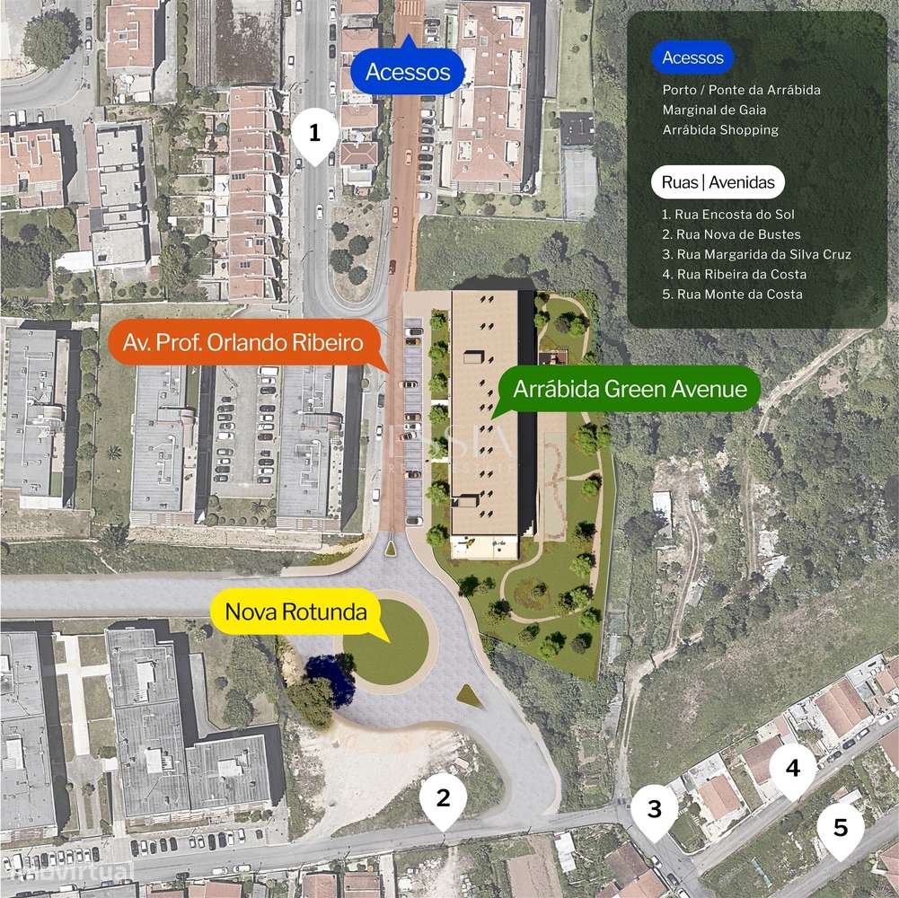 Apartamento T3 Novo com Varanda e Lugar Duplo de Garagem-15