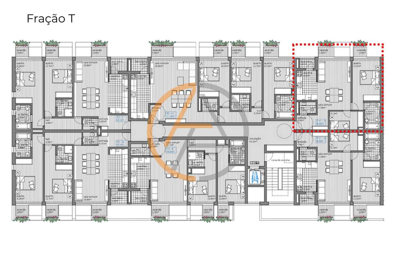 Apartamento T1+1 NOVO | Guifões-12