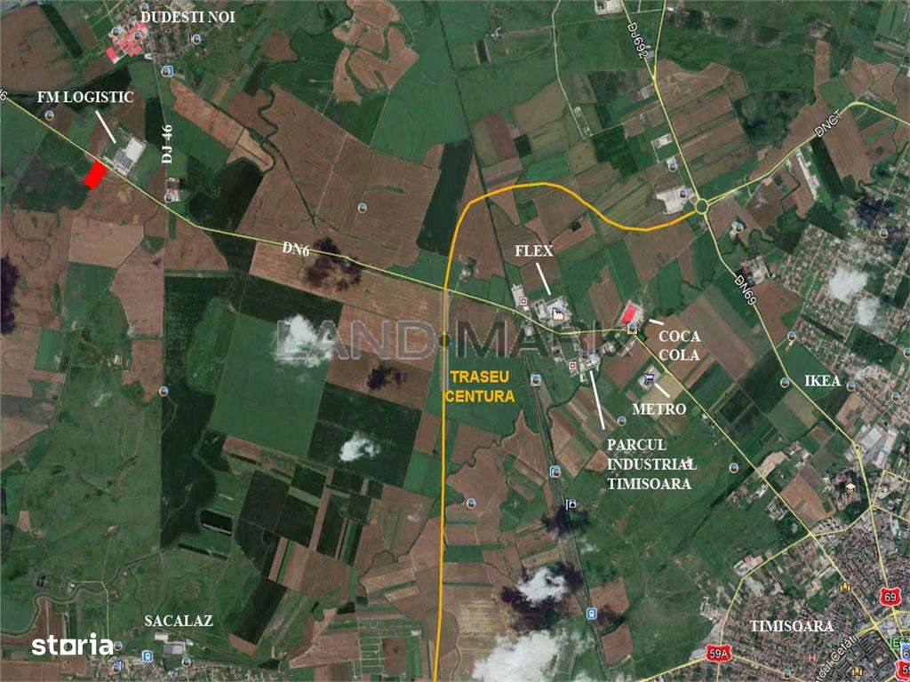 Teren Industrial cu PUZ de vanzare pe Calea Torontalului-2