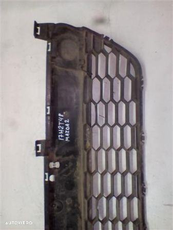 Grila centrala bara fata Mazda2 Demio An 2002-2006 cod D651-501T1 GS17248 - 6