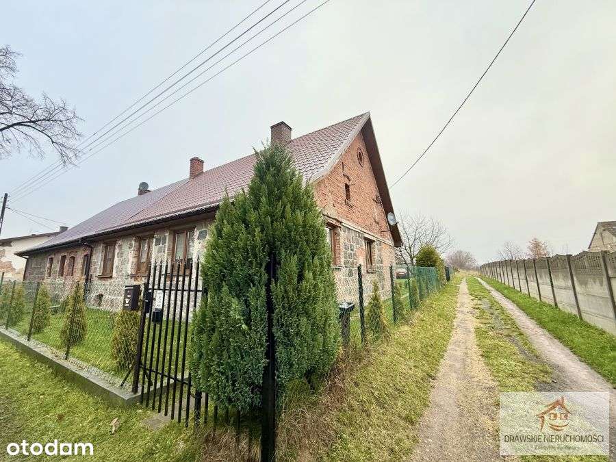 Połowa domu - 89 m2, Sosnowo, gmina Resko-12