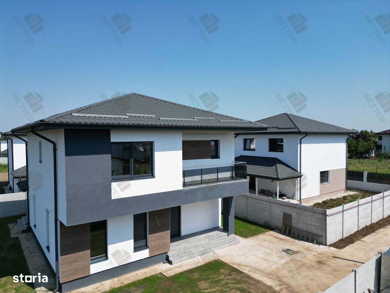 Casă Nouă P+1E, 5 Camere, Teren Generos, Com. Berceni - Imagine principală: 3/6