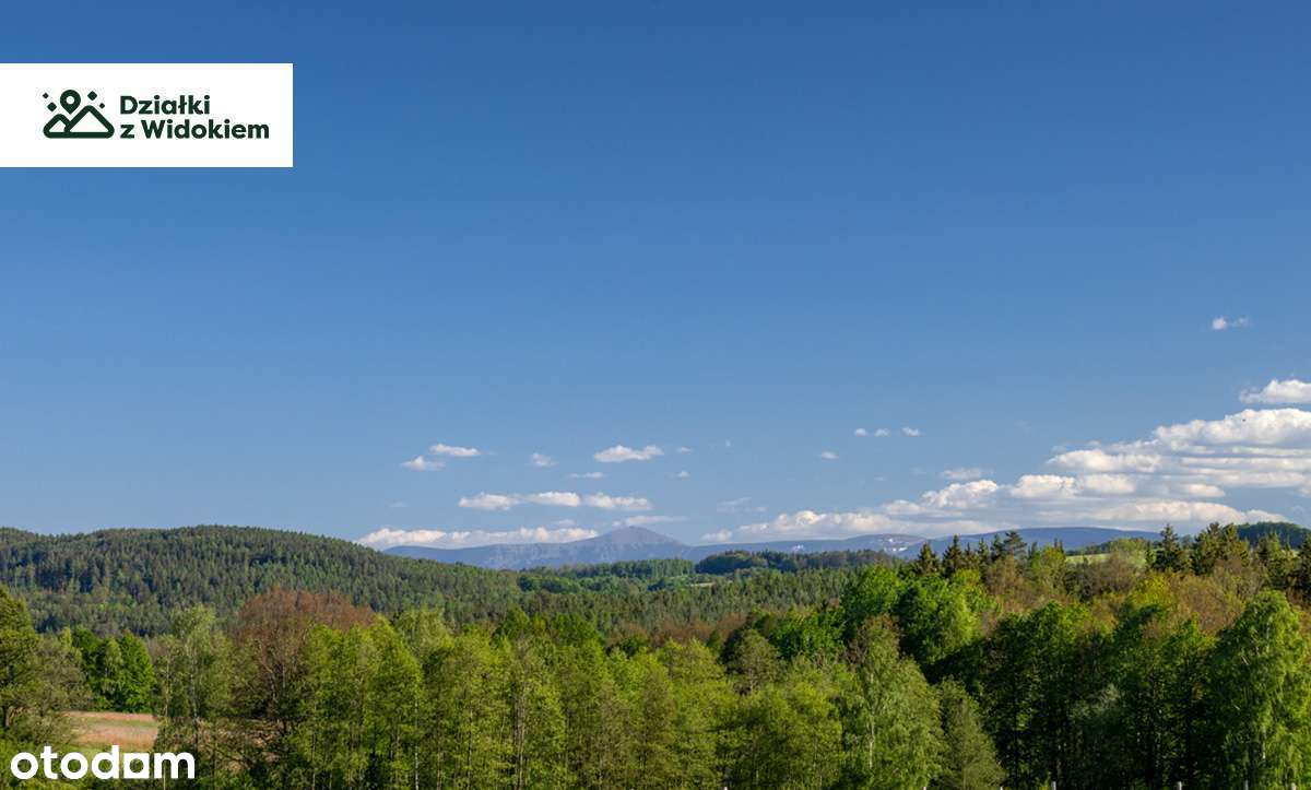 Marczów - działka z MPZP z widokiem na Śnieżkę - Pełny obrazek: 4/5