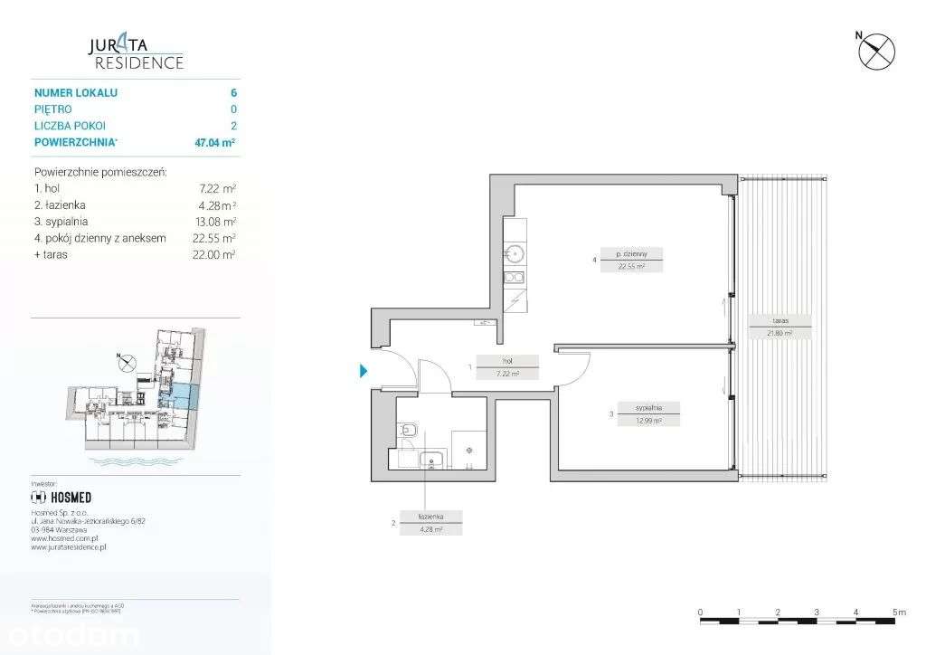 Promocja apartament inwestycyjny, 2 pokoje, Jurata-14