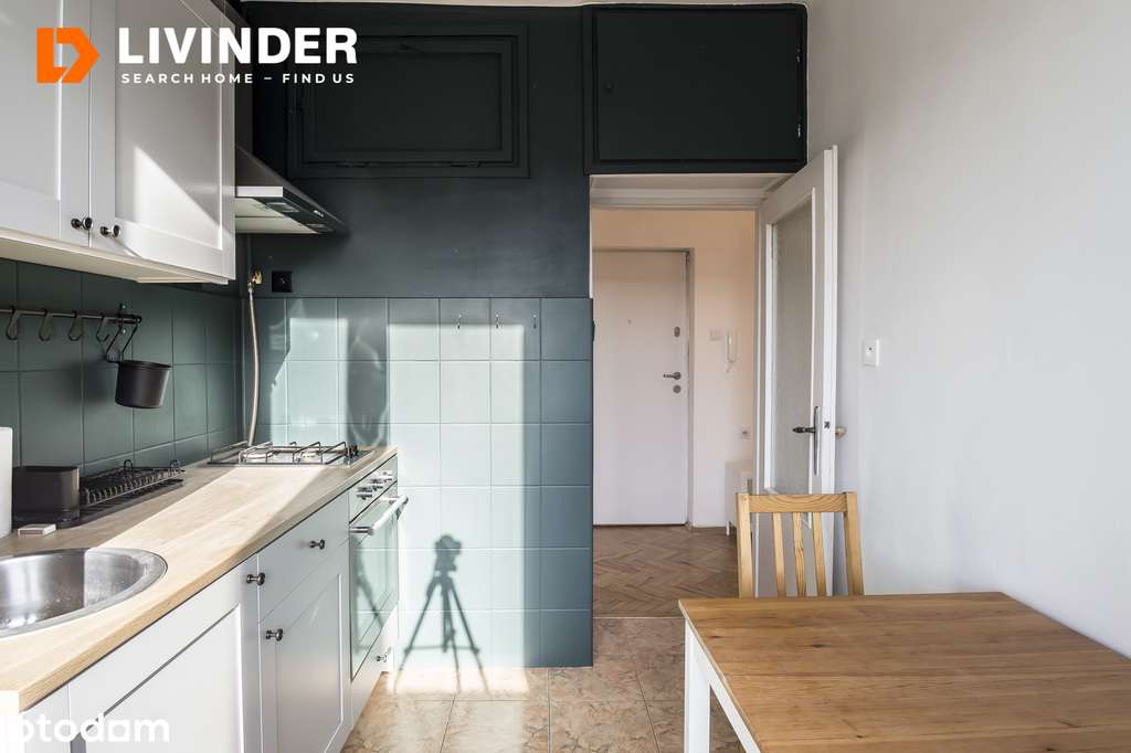 Jasna, cicha kawalerka z piwnicą i balkonem. - Pełny obrazek: 5/12