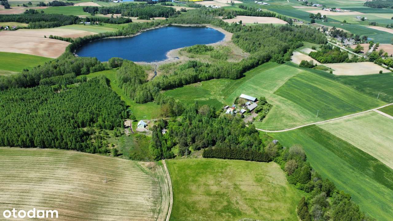 Sejny - teren budowlany nad jeziorem - 200m linii - 9 zl/m2-6