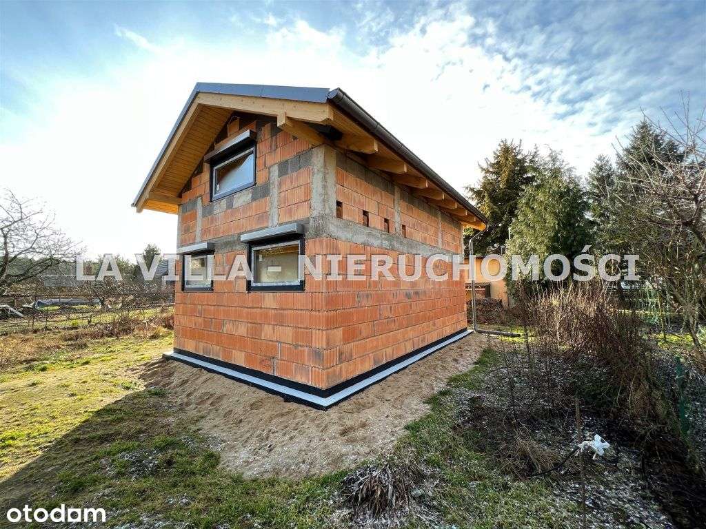 Działka ogrodowa z rozpoczętą budową domu Grzybowo - Pełny obrazek: 4/9