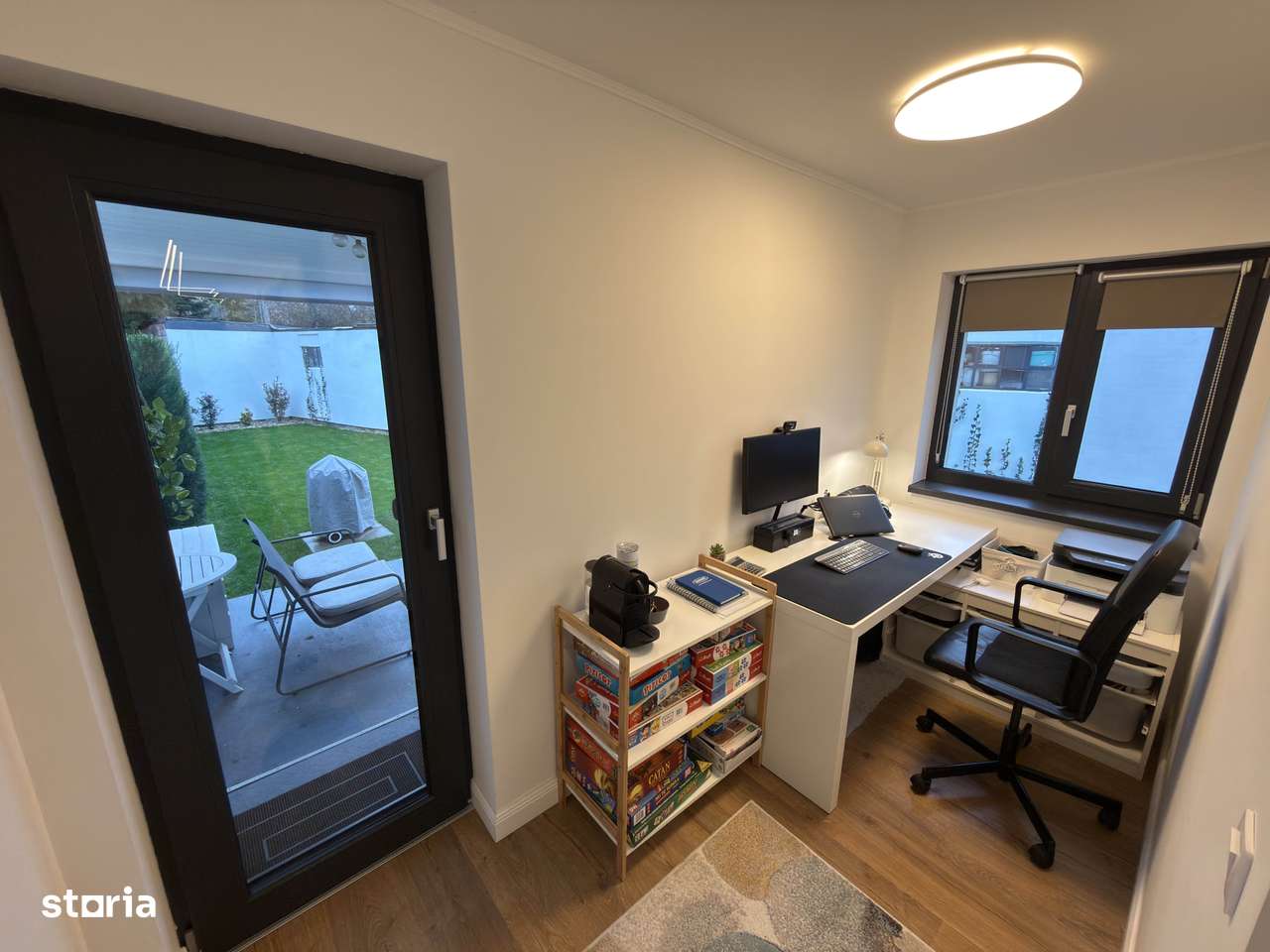 Casă premium complet renovată, garaj, 4 camere + birou, teren 390 mp-12