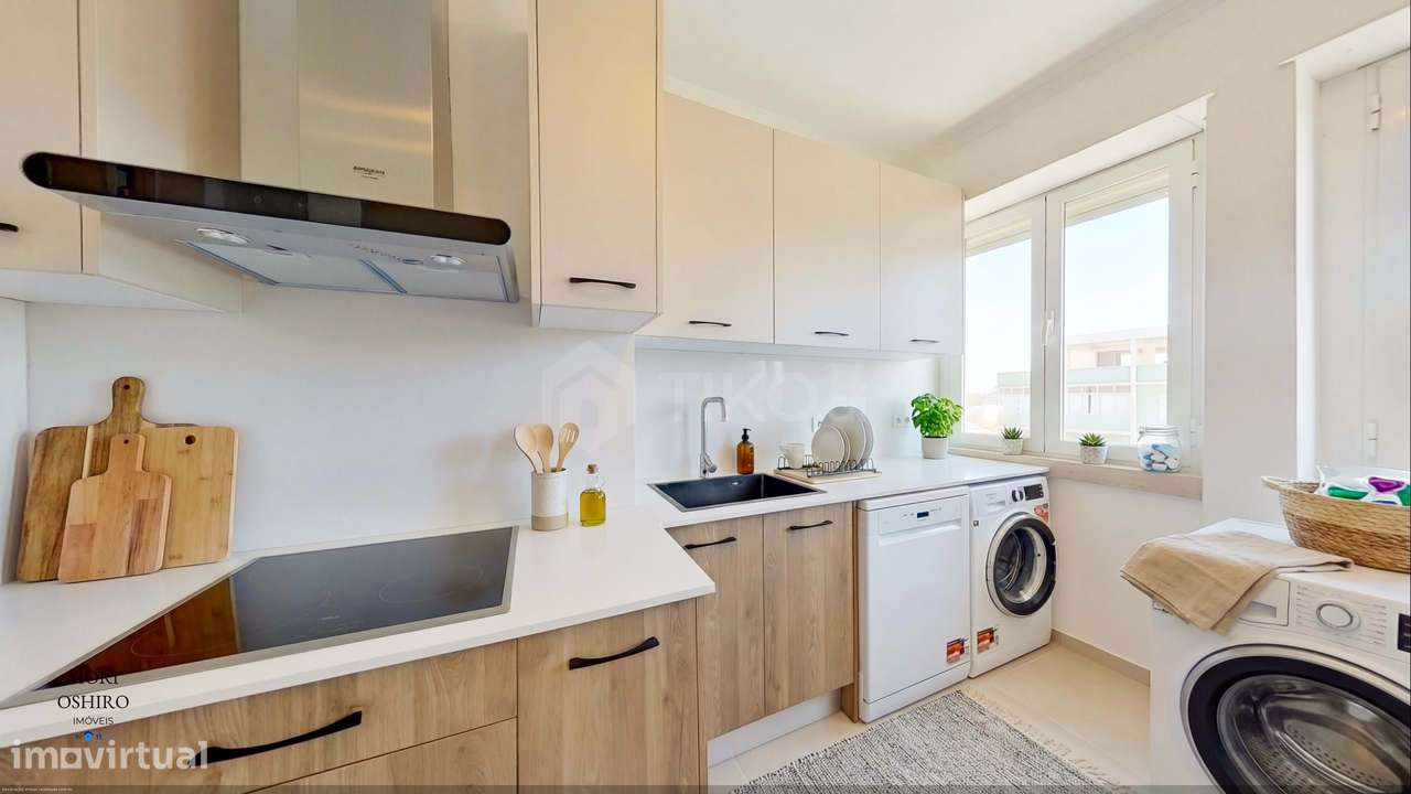 APARTAMENTO 5 ASSOALHADAS | VARANDA EM “L” PANORÂMICA | VISTA LISBOA E-12