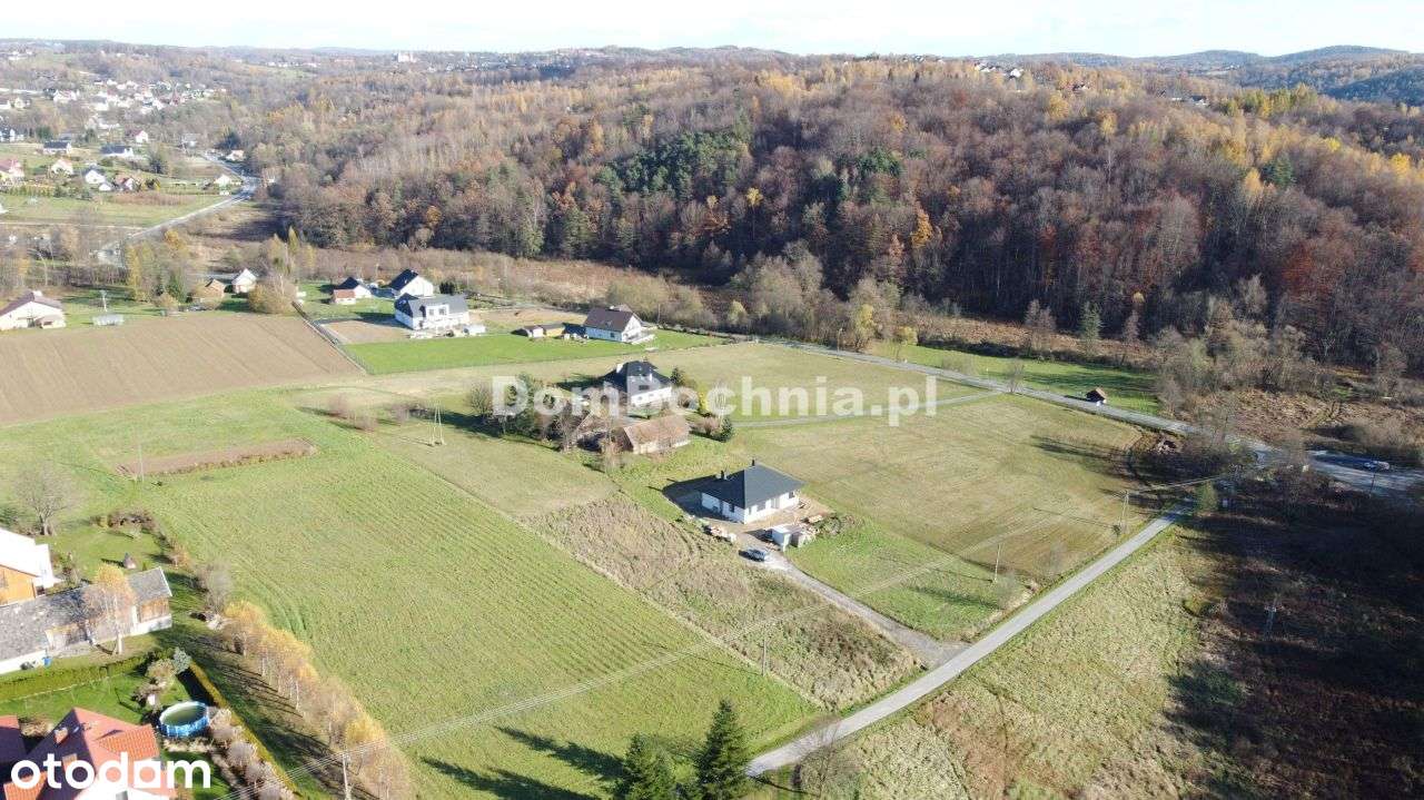 Olchawa działka budowlana z projektem Nowy Wiśnicz-15