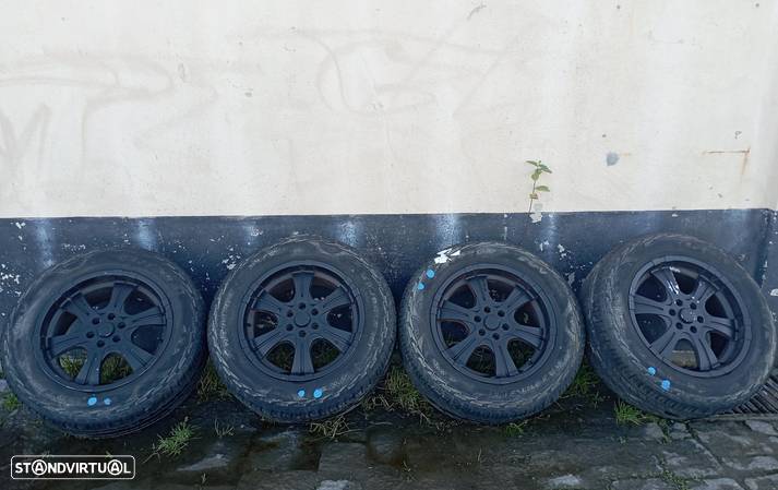 Jantes Nissan Navara D40 Fox OffRoad 255/60 R18 - 1