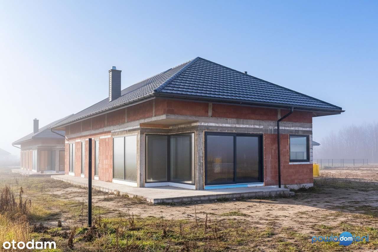 Nowy dom w stanie surowym z MOŻLIWOŚCIĄ WYKOŃCZENIA – Malęczyn-6