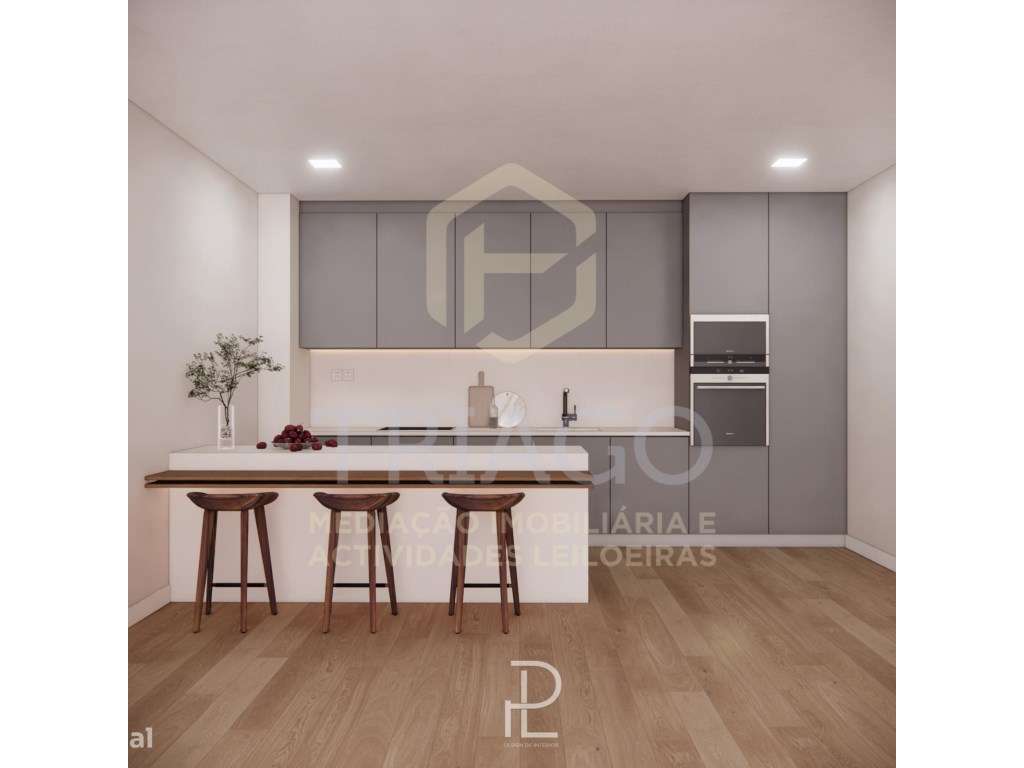 Fantástico Apartamento T3 Novo com Varandas - Grande imagem: 4/24