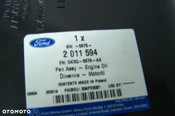 Ford Transit MK8 2.2 misa olejowa GK3Q 6676 AA - 5