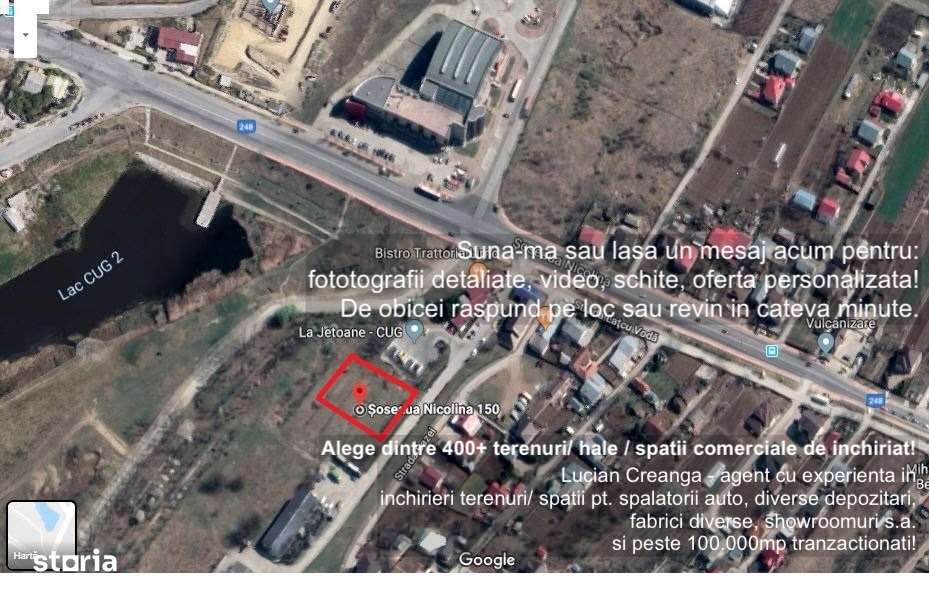 Teren 200-5000mp, CUG - zona La Jetoane - Imagine principală: 1/5