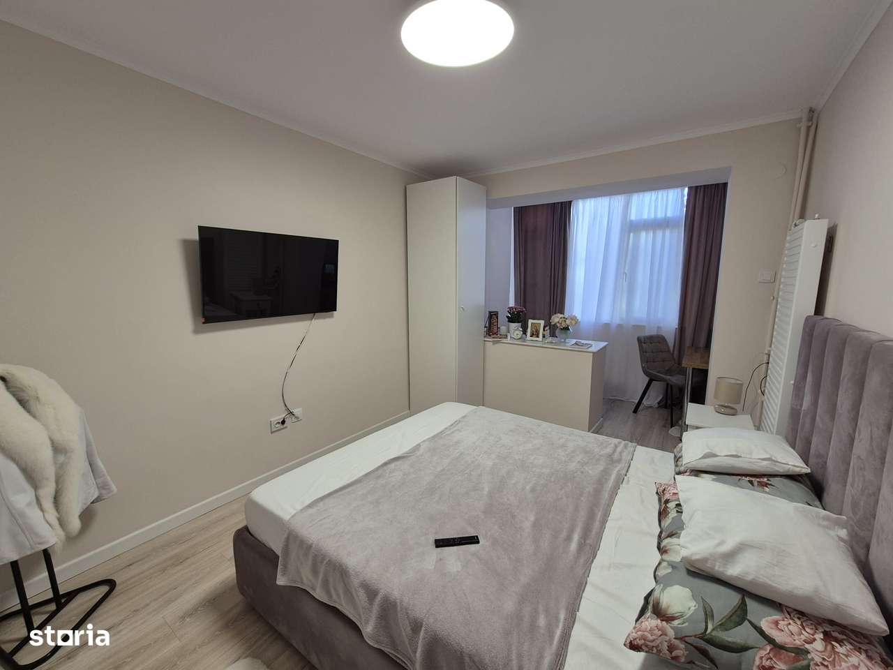 Gara-Parc 2 camere renovat complet, mobilat, utilat, etaj 1, gaze,-7