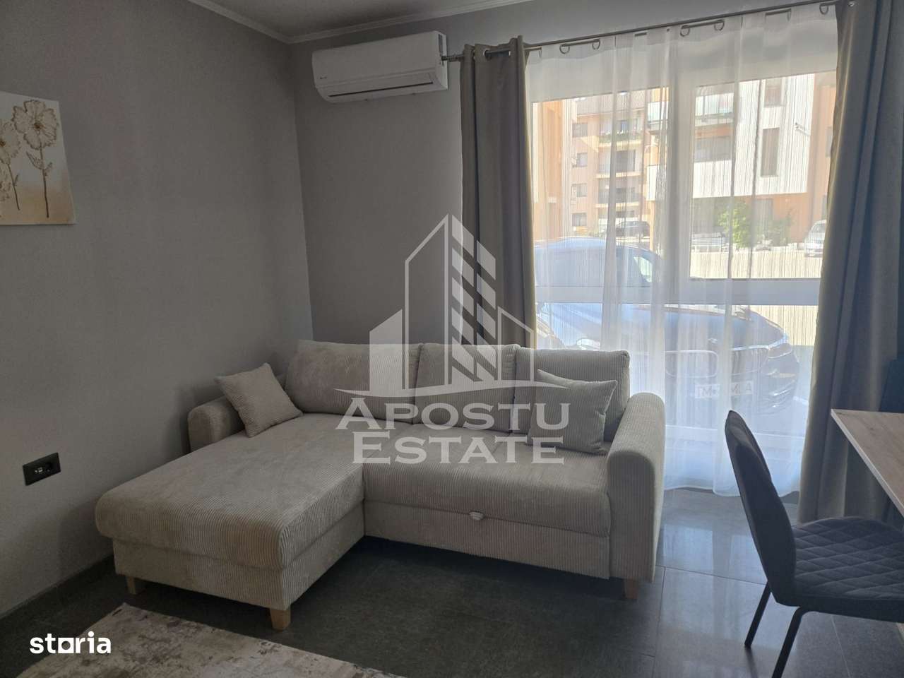 Apartament cu doua camere, centrala proprie, parcare, parter - Imagine principală: 3/8