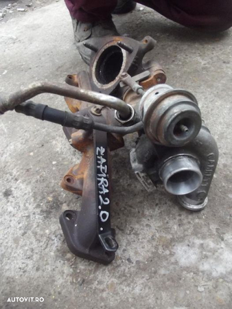 Turbina opel 2.0 Zafira astrag vectra turbosuflanta 2.0dti dezmembrez - 5