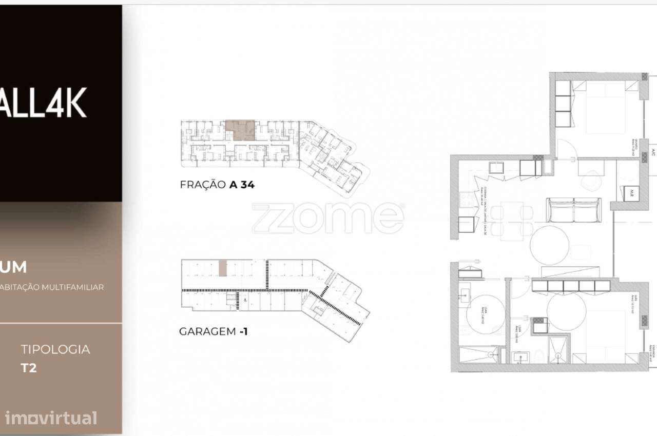 Apartamento T2 Em Construcao Em Oliveira Do Douro Vila Nova De Gai