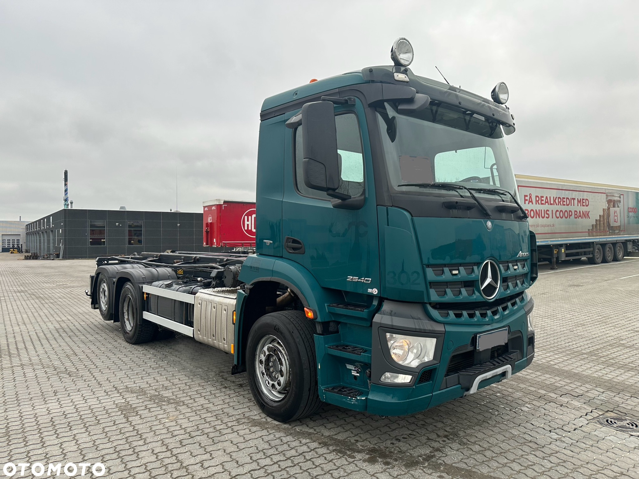 Mercedes-Benz AROCS 2540 WYWROTKA  -ASENIZACYJNY POD ZABUDOWE - 4