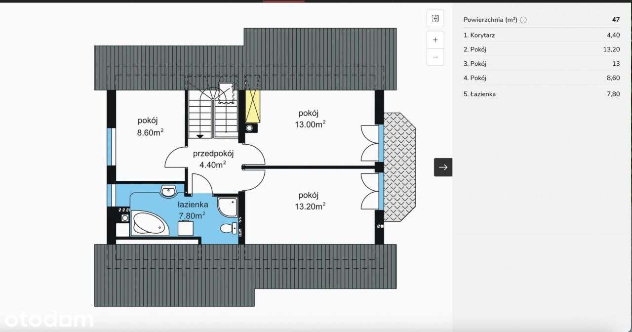 Promocja Na sprzedaż dom stan Surowy Otwarty - Ska - Pełny obrazek: 4/13