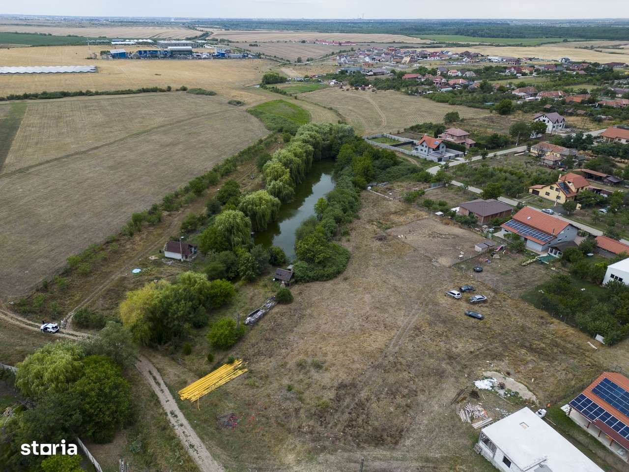 Teren de 7900 mp cu baltă de pescuit în Frumușeni - Imagine principală: 5/13