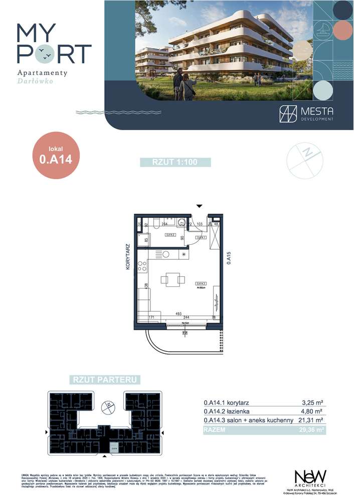 MyPort Apartamenty Darłówko - 0.A14