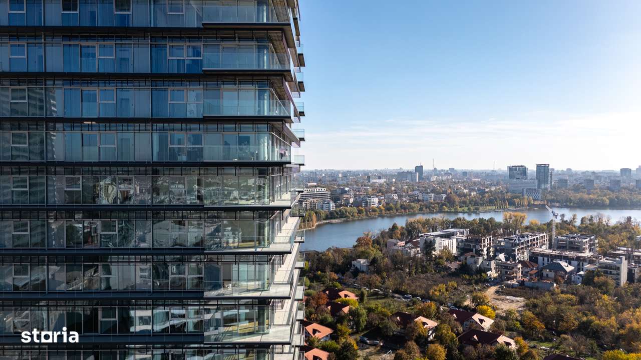 FLOREASCA - 3 CAMERE - VEDERE LAC - COMISION 0%-1