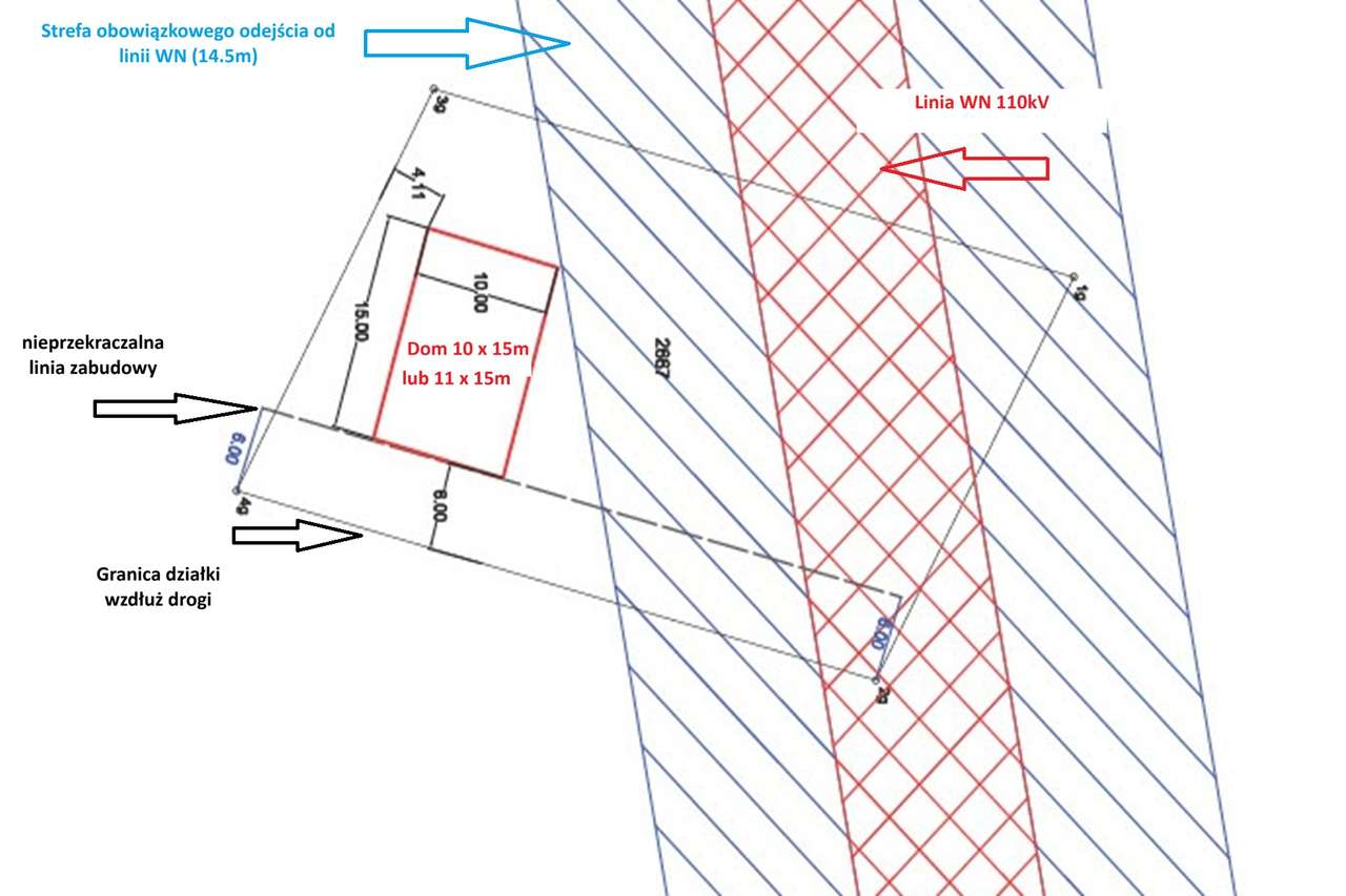 Działka budowlana w miejscowości Wysoka, ŁAZY-4