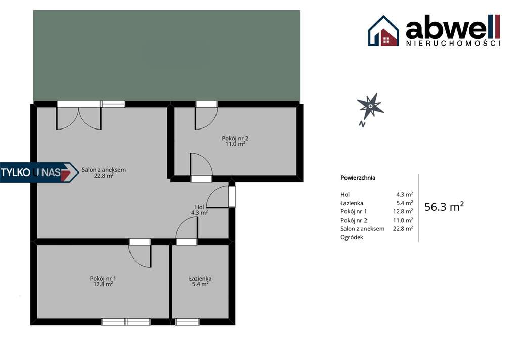 3 pokoje z ogródkiem | Czarnochowice - gotowe! - Pełny obrazek: 5/9