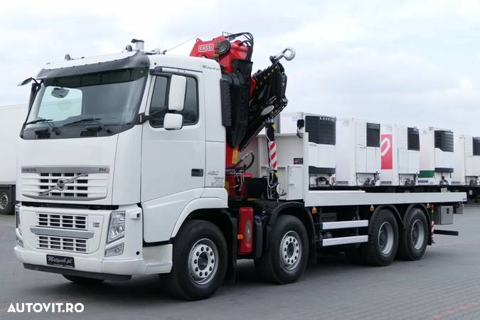 Volvo FH 460 / 8X4 / PLATFORMA + HDS FASSI F415 / 17 M RAZA / CAPACITATE MAX 13.5 T / RADIO CONTROL - 7